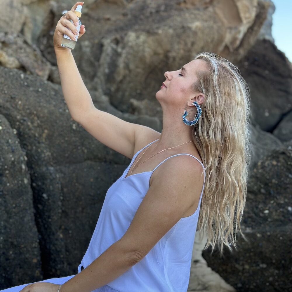 crystal healing spray essential oil blend